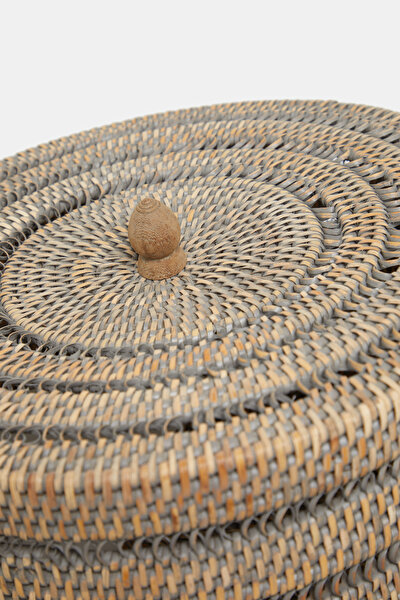 RATTAN KAPAKLI TEPSİ 3