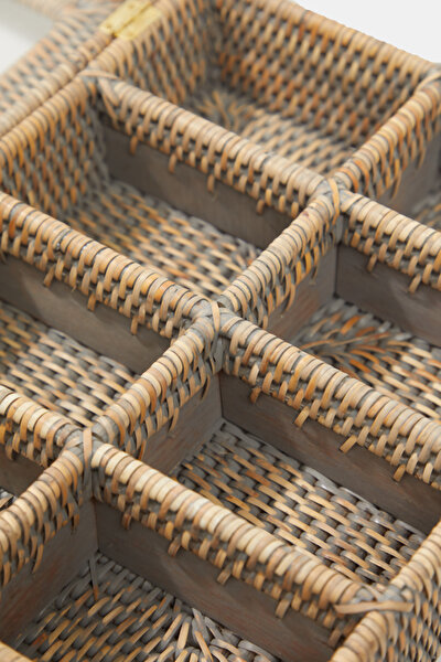 8 BÖLMELİ RATTAN KUTU 3