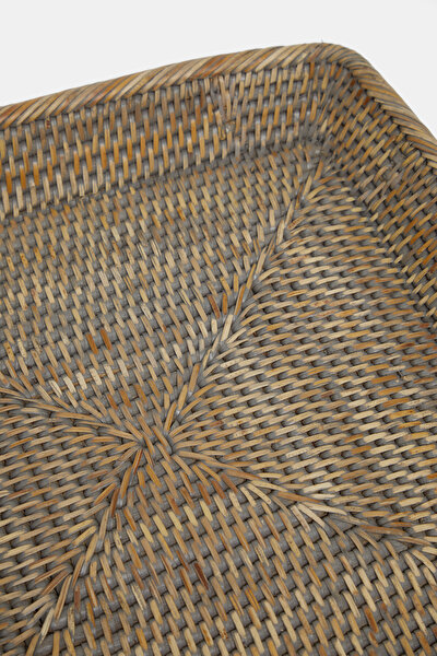 RATTAN DİKDÖRTGEN TEPSİ 3