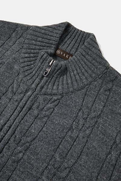 DARK GREY KNITTING DESIGN TRICOT 3