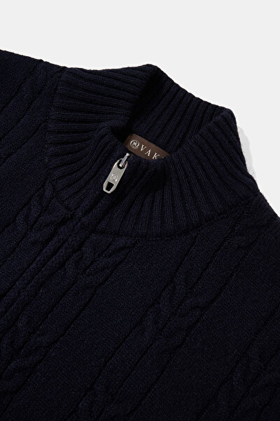 NAVY BLUE KNITTING DESIGN TRICOT 3