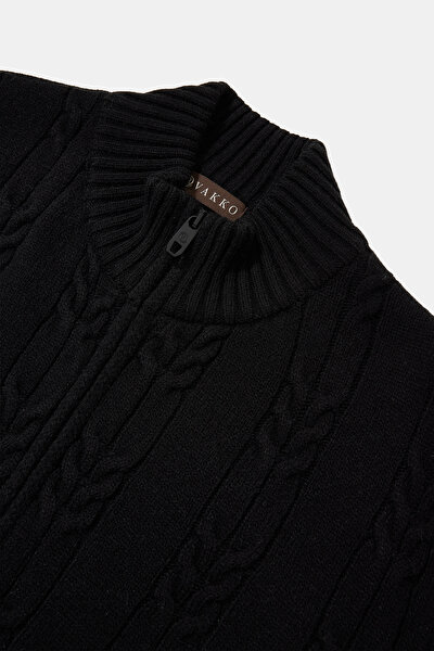BLACK KNITTING DESIGN TRICOT 3