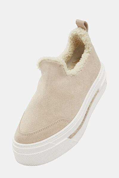 BEIGE SUEDE SHOE 4