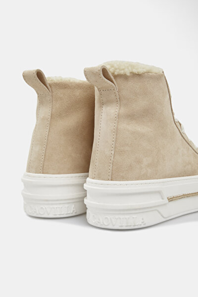BEIGE LEATHER SHOE 4