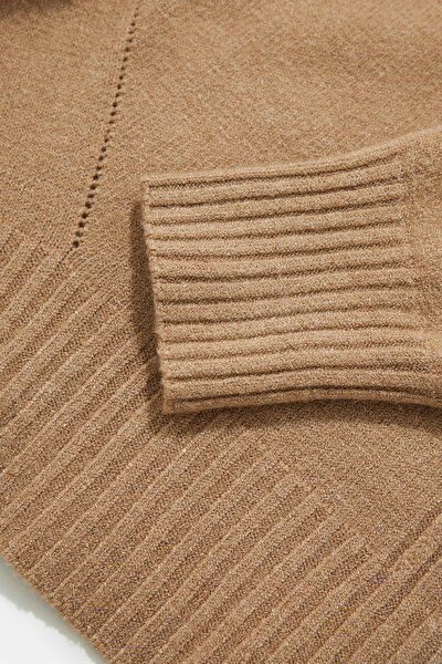 CAMEL BASIC / ROUND NECKLINE 8