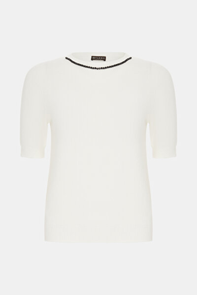 ECRU BASIC / ROUND NECKLINE 4