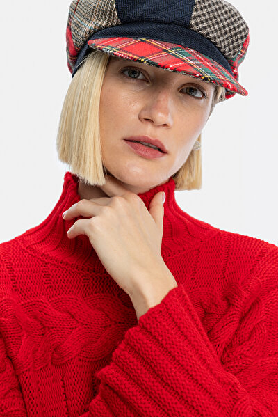 RED UPRIGHT COLLAR 5
