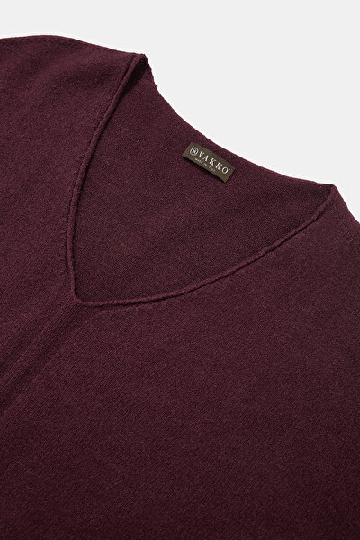 BORDO V YAKA TRİKO 3