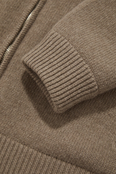 MINK WOOL/CASHMERE COAT 4