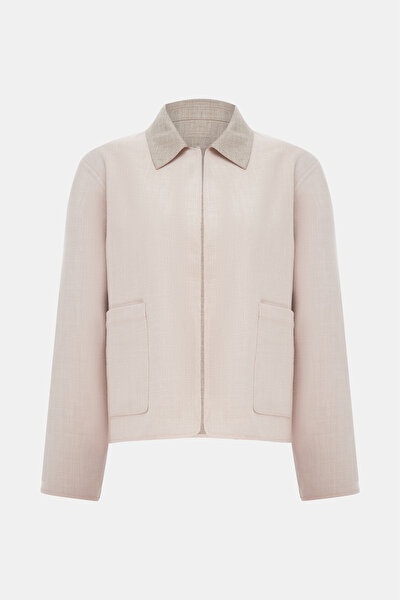 MINK SURPLICE NECKLINE (CROSS-OVER NECKLINE) JACKET 9