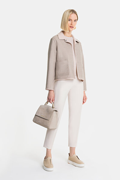 MINK SURPLICE NECKLINE (CROSS-OVER NECKLINE) JACKET 5
