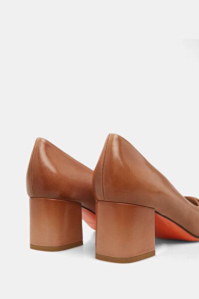 BEIGE LEATHER SHOE 4