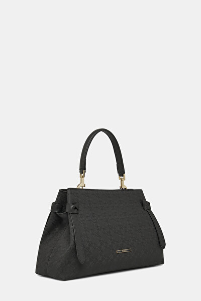 BLACK MONOGRAM BAG 4