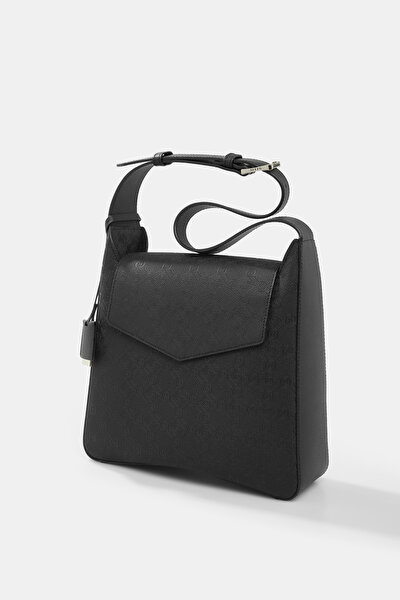 BLACK MONOGRAM BAG 5