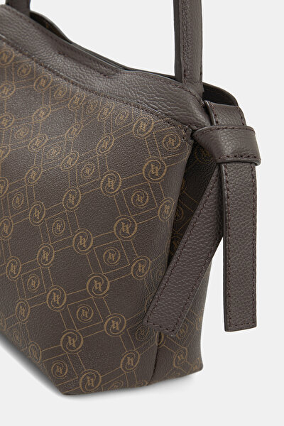 BEIGE MONOGRAM BAG 5