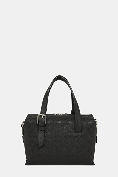 BLACK MONOGRAM BAG 4