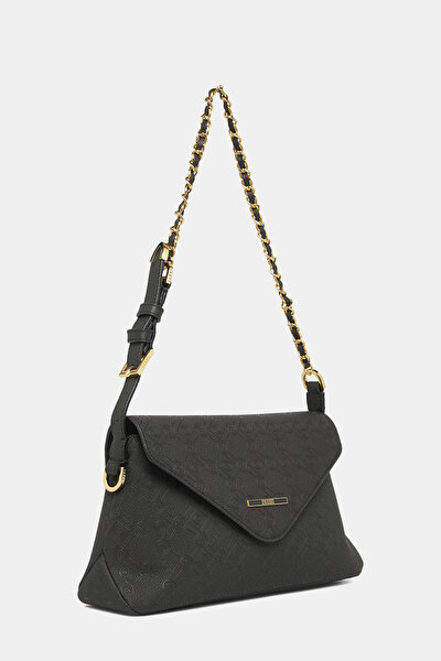 BLACK MONOGRAM BAG 3
