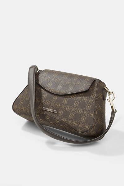 BEIGE MONOGRAM BAG 5