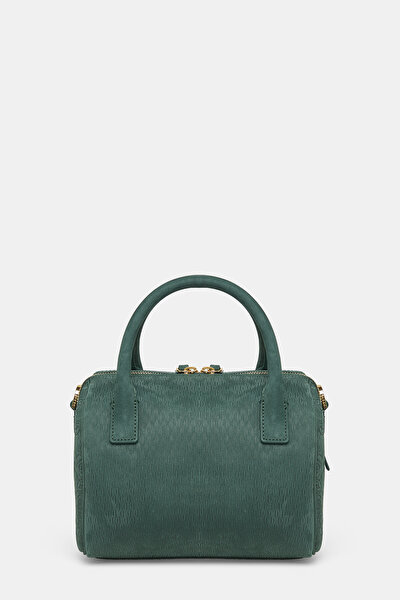 GREEN MONOGRAM LEATHER BAG 4