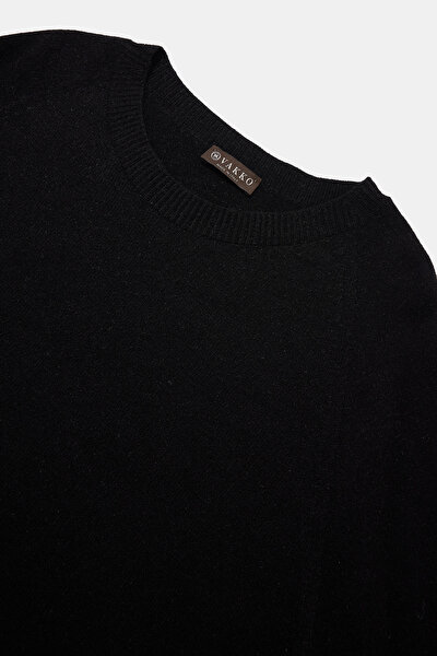 BLACK BASIC / ROUND NECKLINE 3