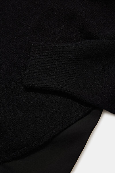 BLACK BASIC / ROUND NECKLINE 4