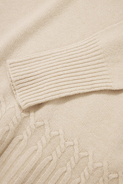 BEIGE BASIC / ROUND NECKLINE 8