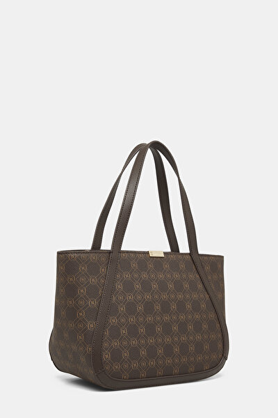 BEIGE MONOGRAM BAG 3