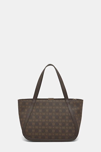 BEIGE MONOGRAM BAG 4
