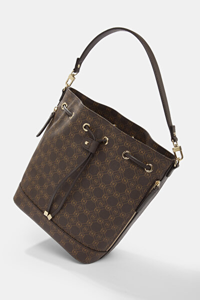 BEIGE MONOGRAM BAG 5