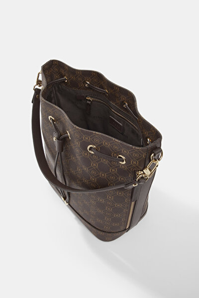 BEIGE MONOGRAM BAG 8