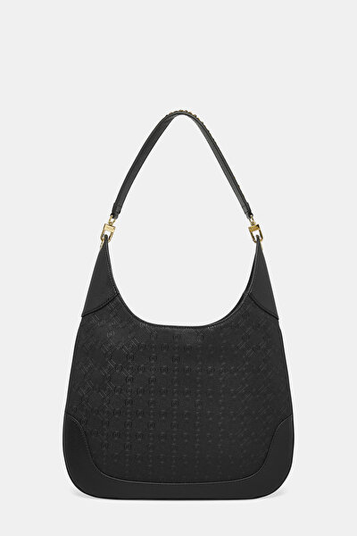 BLACK MONOGRAM BAG 3