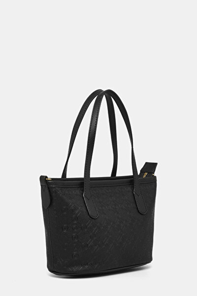BLACK MONOGRAM BAG 4