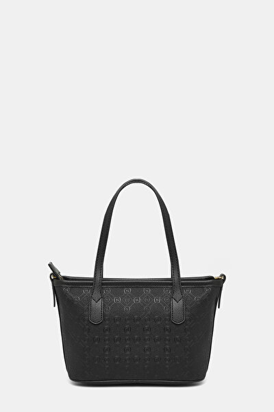 BLACK MONOGRAM BAG 5