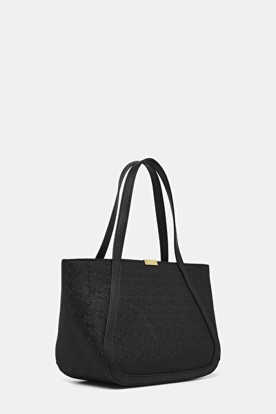 BLACK MONOGRAM BAG 3