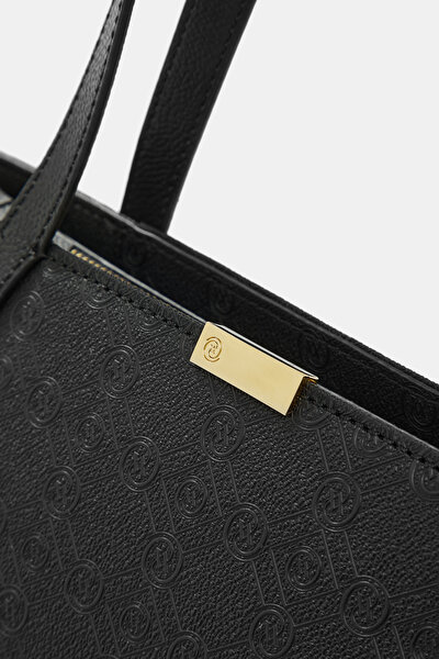 BLACK MONOGRAM BAG 5