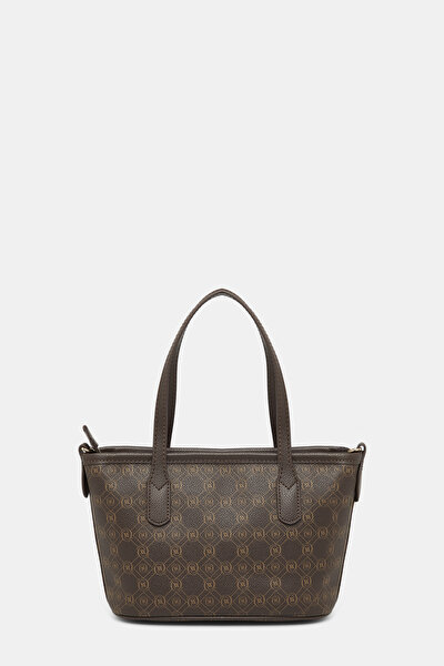BEIGE MONOGRAM BAG 5