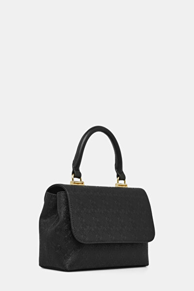 BLACK MONOGRAM BAG 3
