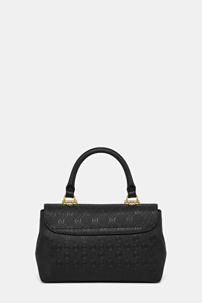 BLACK MONOGRAM BAG 4