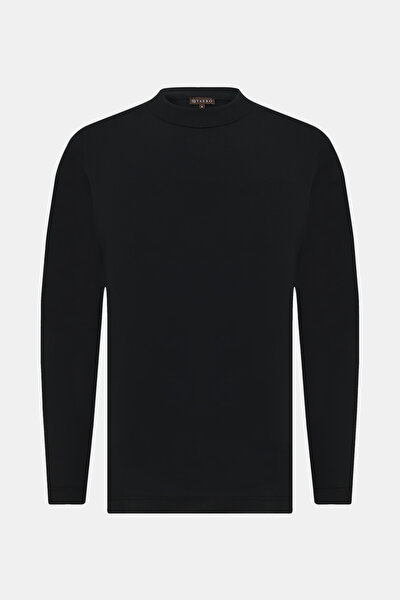 O YAKALI UZUN KOL T-SHIRT 4