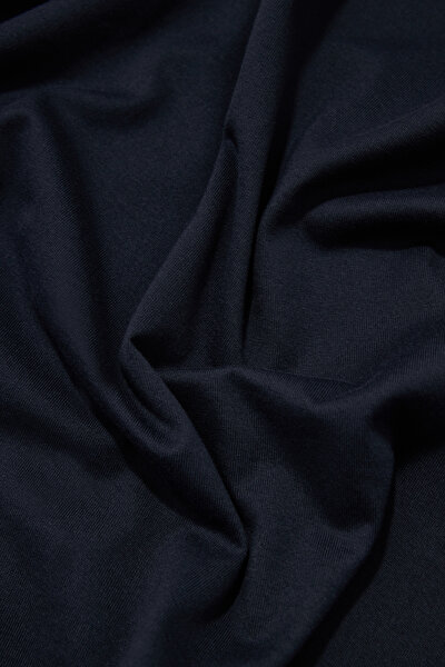 NAVY BLUE BASIC / ROUND NECKLINE SHORT SLEEVE TSHIRT 4
