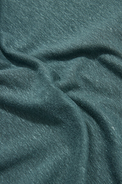 GREEN BASIC / ROUND NECKLINE SHORT SLEEVE TSHIRT 4