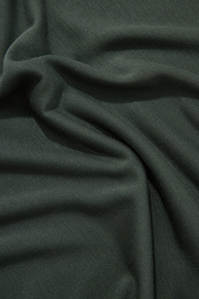 GREEN BASIC / ROUND NECKLINE SHORT SLEEVE TSHIRT 4