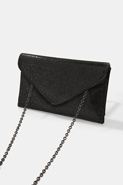 BLACK TEXTURED BAG 5