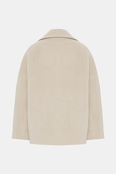 BEIGE REEFER JACKET 8