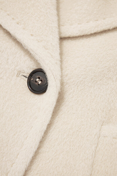 BEIGE REEFER JACKET 10