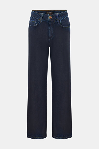 LACİVERT DÜZ KESİM JEAN PANTOLON 5