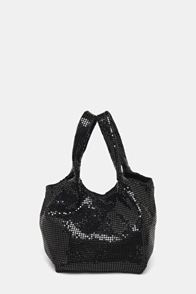 BLACK TEXTURED BAG 3