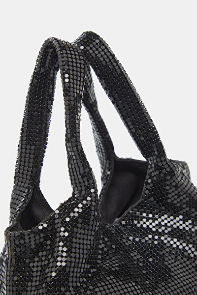 BLACK TEXTURED BAG 5
