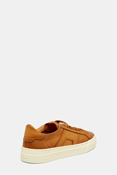 DARK BEIGE LEATHER SHOES 3