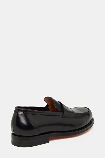 BLACK LEATHER SHOES 3